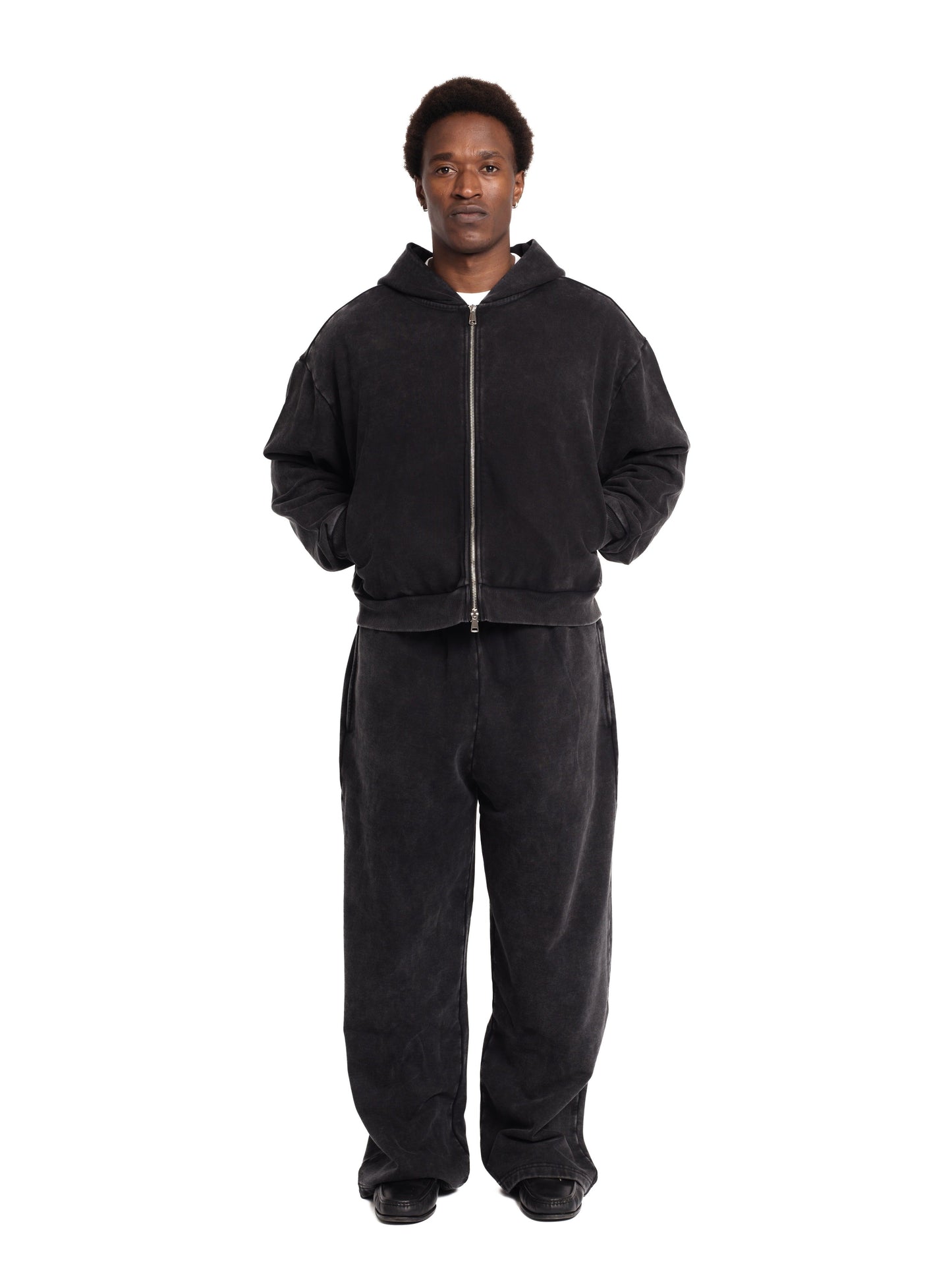 Acid Washed Zip - Up - Colour Plane Wholesale